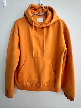 Urban Outfitters Orange Hooded Pullover Sweatshirt